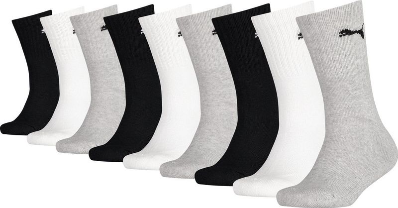 PUMA - Multi-Sport Sokken - Multi - Slijtvast Katoen - Gevoerde Zool