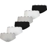 Puma - Hipsters - Grijs/Wit/Zwart - Katoen - 6-Pack