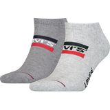 Levi's - Sport Logo - Sneaker - Grijs combi - 2 stuks