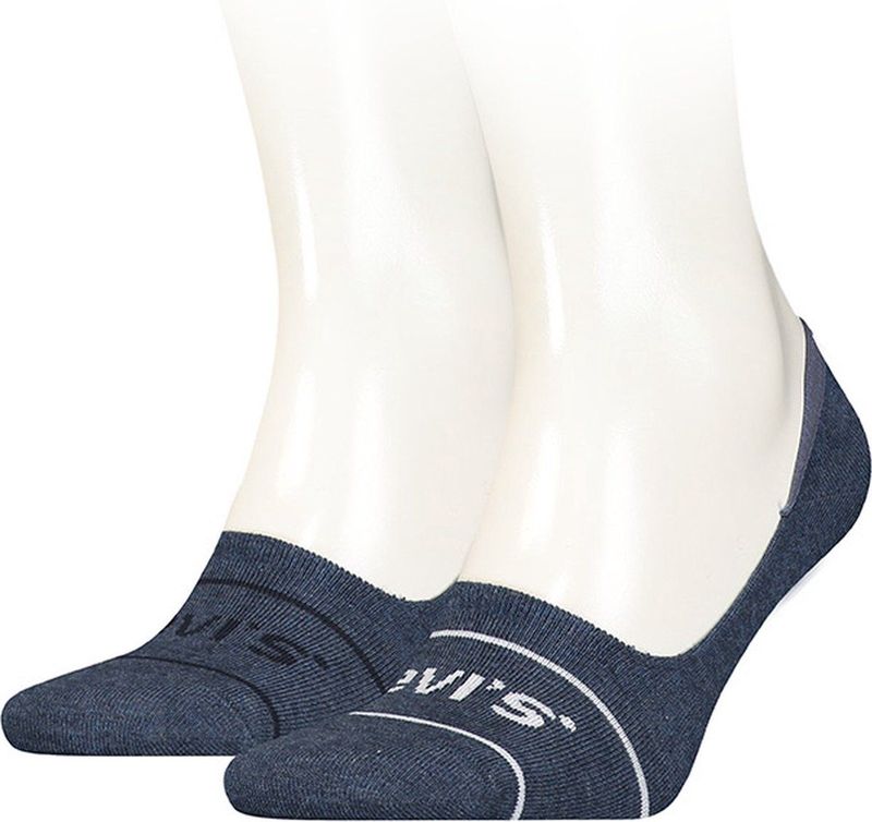 Levi's - Sportsokken - Zwart - Biologisch Katoen - 2 Paar