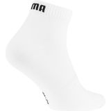 PUMA - Quartersokken - Wit - 6-pack - Unisex