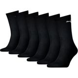 PUMA - Crew Socks - Zwart - 6-Pack - Katoen