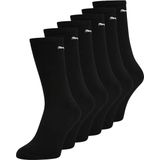 PUMA - Crew Socks - Zwart - 6-Pack - Katoen