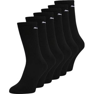 PUMA - Crew Socks - Zwart - 6-Pack - Katoen