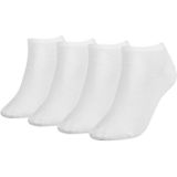 Tommy Hilfiger - Sneakersokken - Zwart - Katoen - Multipack van 4 Paar