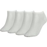 Tommy Hilfiger - Sneakersokken - Zwart - Katoen - Multipack van 4 Paar