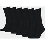 Tommy Hilfiger Socken »TH MEN SOCK 6P ECOM«, (Packung, 6 Paar, 6 Paar), Gekämmte Baumwolle, atmungsaktiv, druckfreier Bund