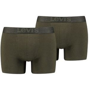 Levi's® Boxershorts »LEVIS MEN MEL WB BOXER BRIEF ORG CO 2P«, (2er Pack), mit breitem Logobund