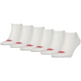 Levi's - Low Cut Batwing Logo - Sokken - Wit - 6-Pack