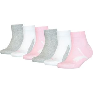 Licence Quarter-Socken 6er-Pack Kinder | Pink/Grey | Größe: 27-30