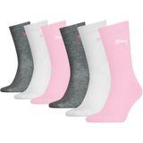 Puma Crew Sokken - Junior - 6-Pack - Zwart, Wit, Grijs