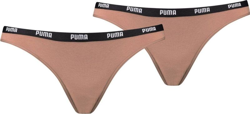 Puma - WMS Bikini 2P - Karamel - Katoen Modaal Elastaan