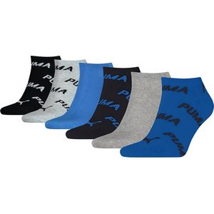 Puma - Unisex Sneakersokken - 6 Pack
