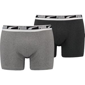 PUMA Boxershorts voor heren, grijs, XL (2 stuks), gemengd grijs, XL