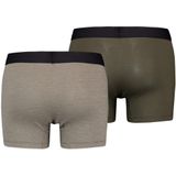 Levi's - 2-pack Boxershorts - Groen - Katoen