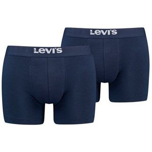 Levi's - Boxershorts - Navy - Organisch Katoen - 2-pack