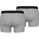 BOXERS 8-pack Levi's Solid Basic herenboxershorts, gemaakt van biologisch katoen