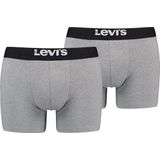 BOXERS 8-pack Levi's Solid Basic herenboxershorts, gemaakt van biologisch katoen