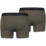 Levi's - Boxershorts - Khaki - 2-pack - Organic Cotton