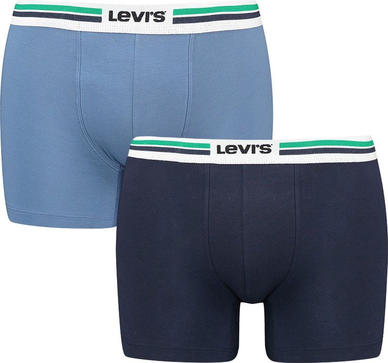Levi's - Placed Sportswear Logo - Boxershorts - 2-Pack - Katoen/Elastaan