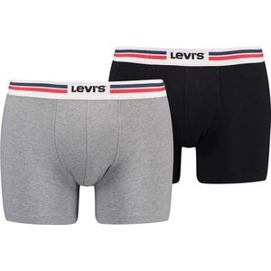 Levi's - Sportswear - Boxerbriefs - Effen - Biologisch Katoen - Set van 2
