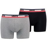 Levi's - Sportswear Boxershorts - 2-Pack - Biologisch Katoen - Comfortabele Tailleband