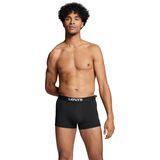 Levi's - Solid Basic - Boxershort - Zwart - Biologisch Katoen - Verpakking van 2 Stuks