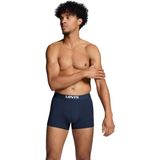 Levi's - Solid Basic - Boxershort - Blauw - Biologisch Katoen - Verpakking van 2