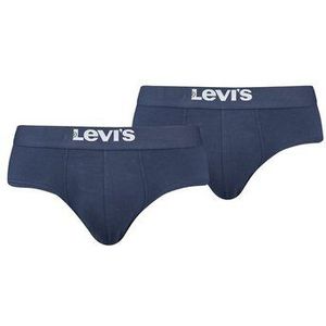 Levi's Ondergoed - Set van 2 - Marineblauw - Biologisch Katoen
