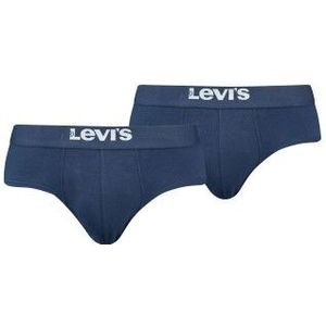 Levi's Brief Herenondergoed (2 stuks), Duurzaam marineblauw