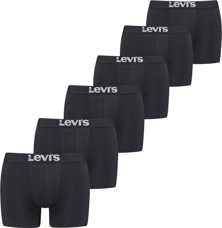Levi's Boxershorts SOLID BASIC - Set van 6