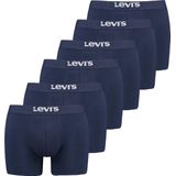 Set van 6 Levis SOLID BASIC BOXER boxershorts, ondergoed voor heren