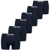 Set van 6 Levis SOLID BASIC BOXER boxershorts, ondergoed voor heren