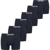 Set van 6 Levis SOLID BASIC BOXER boxershorts, ondergoed voor heren