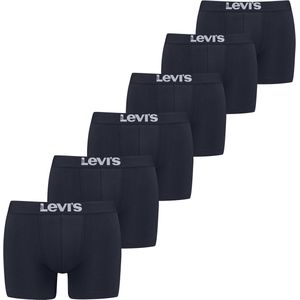 Set van 6 Levis SOLID BASIC BOXER boxershorts, ondergoed voor heren