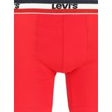 Levi's - Boxershorts - Rood/Zwart - Verpakking van 3 stuks