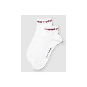 Tommy Hilfiger - Heren Enkelsokken - Gestreept - Katoen - 2 Paar