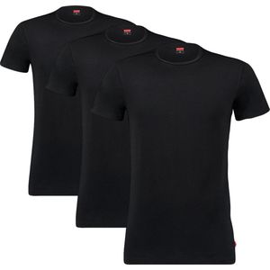 Katoen - T-shirt - Effen - Ronde Hals - Kwartmouw - 3 Pack