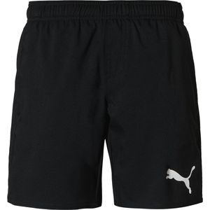 Puma - Boys Swim Mid Length Short - Zwarte Zwembroek Kids-140