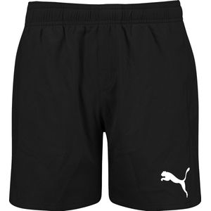 PUMA Jongens Zwembroek Medium Lengte - Zwart