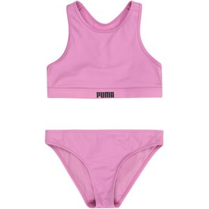 Puma - Racerback Bikini - Meisjes - Zwart - Gerecycled Polyamide