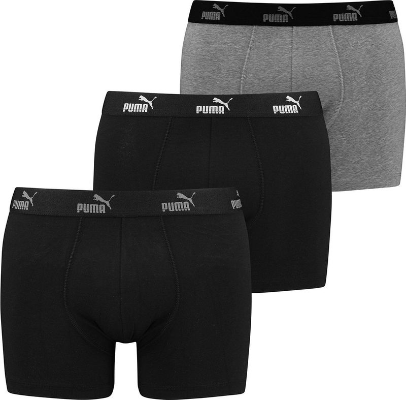 Puma - Pack van 3 Boxershorts - Zwart - Katoen