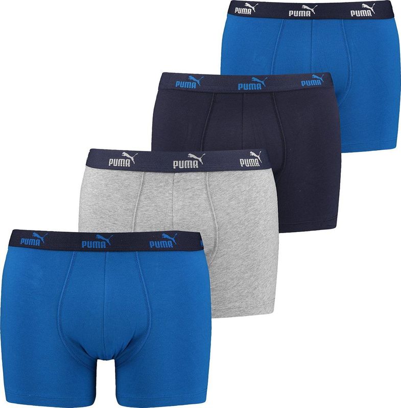 Puma - Boxer - Set van 4 - Herenondergoed - Sportieve Retrobroek