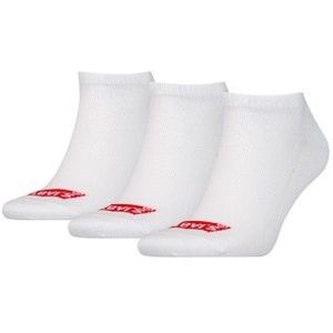 Levi's - Lage Sokken - Wit - Katoenmix - Set van 3
