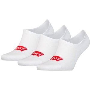 Levi's Uniseks footie sokken (verpakking van 3), wit, 39-42 EU