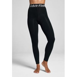 CALVIN KLEIN - Logo Leggings - Zwart - Katoen