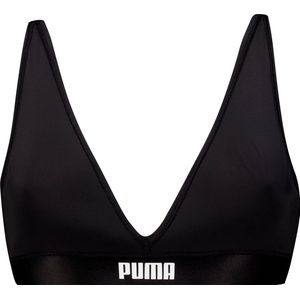 PUMA - Korte Top - Zwart - 85% Polyamide 15% Elastaan