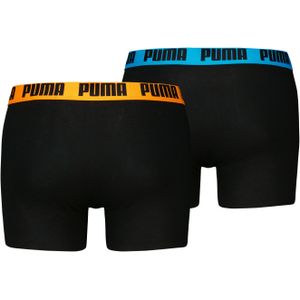 PUMA Boxershorts »PUMA MEN EVERYDAY BASIC BOXERS 2P«, (2er Pack), mit Logobund