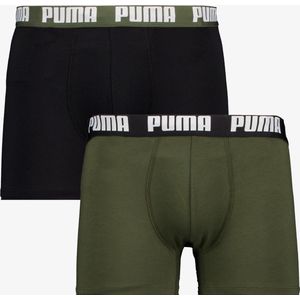PUMA - Boxershorts - Zwart - Katoen - Comfortabele Tailleband