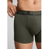 Puma Lange short 2 Pack Zwart Kaki 521015001 051 Mannen